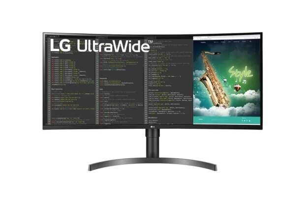 Monitor LG 35' UltraWide? QHD HDR VA Curved Monitor